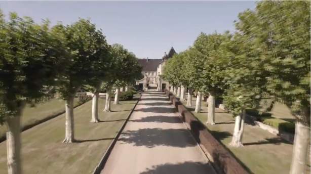 <span><span><span>Château de Pizay - View from a drone</span></span></span>